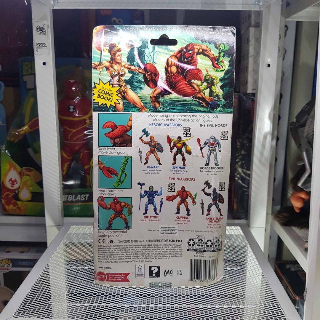 MOTU CLAWFUL (Category: Figurines & Statues) located in Quezon City. Submitted by treshermanasonlineshoppe (Listing ID 1461277437, Image 2). Description: 📌 Please Read Before Messaging: I appreciate serious buyers only. ❗ No lowballers – prices are already reasonable. ❗ No excessive questions – if you’re not ready to buy, please don’t waste time. ❗ All photos are posted – kindly refrain from asking for more. ❗️ Pass sa puro kwento at maraming al