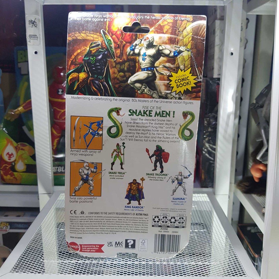 MOTU SLAMURAI (Category: Figurines & Statues) located in Quezon City. Submitted by treshermanasonlineshoppe (Listing ID 1461275945, Image 2). Description: 📌 Please Read Before Messaging: I appreciate serious buyers only. ❗ No lowballers – prices are already reasonable. ❗ No excessive questions – if you’re not ready to buy, please don’t waste time. ❗ All photos are posted – kindly refrain from asking for more. ❗️ Pass sa puro kwento at maraming a