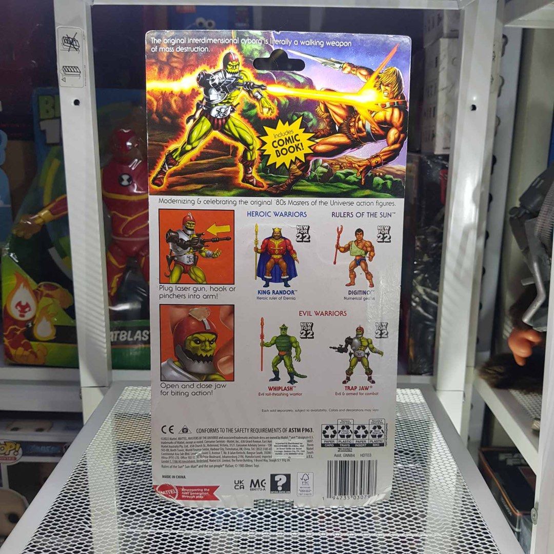 MOTU TRAP JAW (Category: Action & Battle Toys) located in Quezon City. Submitted by treshermanasonlineshoppe (Listing ID 1461277237, Image 2). Description: 📌 Please Read Before Messaging: I appreciate serious buyers only. ❗ No lowballers – prices are already reasonable. ❗ No excessive questions – if you’re not ready to buy, please don’t waste time. ❗ All photos are posted – kindly refrain from asking for more. ❗️ Pass sa puro kwento at maraming 