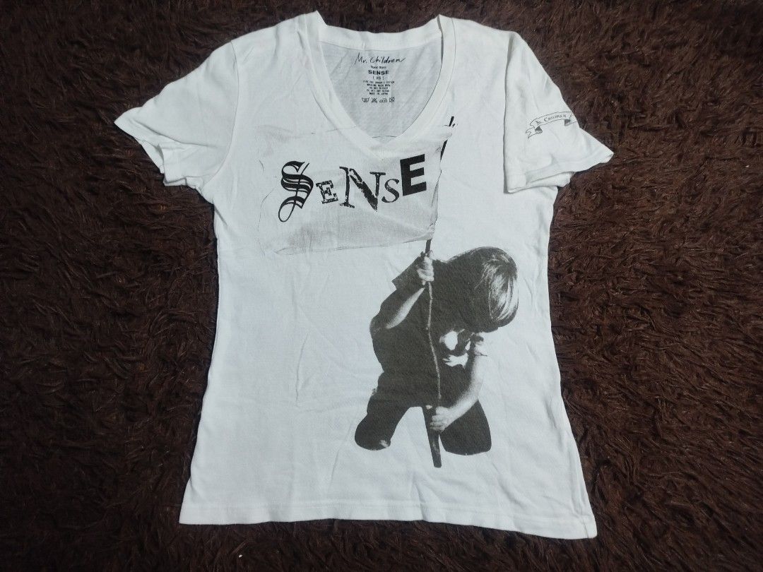 Mr. Children Sense Tour 2011 (Category: Shirts) located in San Juan City. Submitted by reddvelasquez4298 (Listing ID 1461233550, Image 1). Description: Mr. Children Sense Tour 2011 Size XS Made in Japan 15.5 Width 23.5 Length Good Condition Issues Discolorations check photos. 😊 500 pesos PM.