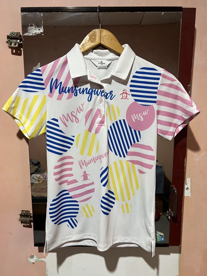 Munsingwear polo shirt (Category: Shirts) located in Sibulan. Submitted by rustysbestpick (Listing ID 1461269529, Image 1). Description: Made in japan Washed and ready to wear Excellent condition Fits small .