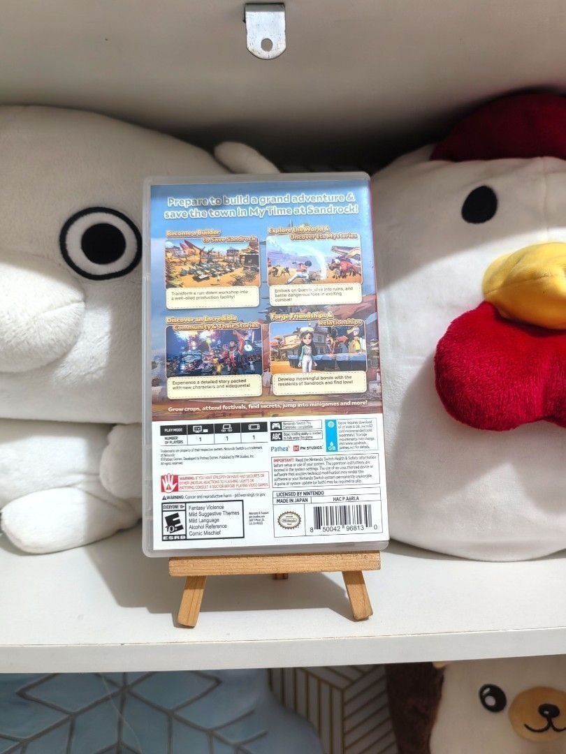 My Time at Sandrock Nintendo Switch Game (Category: Nintendo) located in San Jose del Monte. Submitted by chimkenugets (Listing ID 1461186099, Image 2). Description: .
