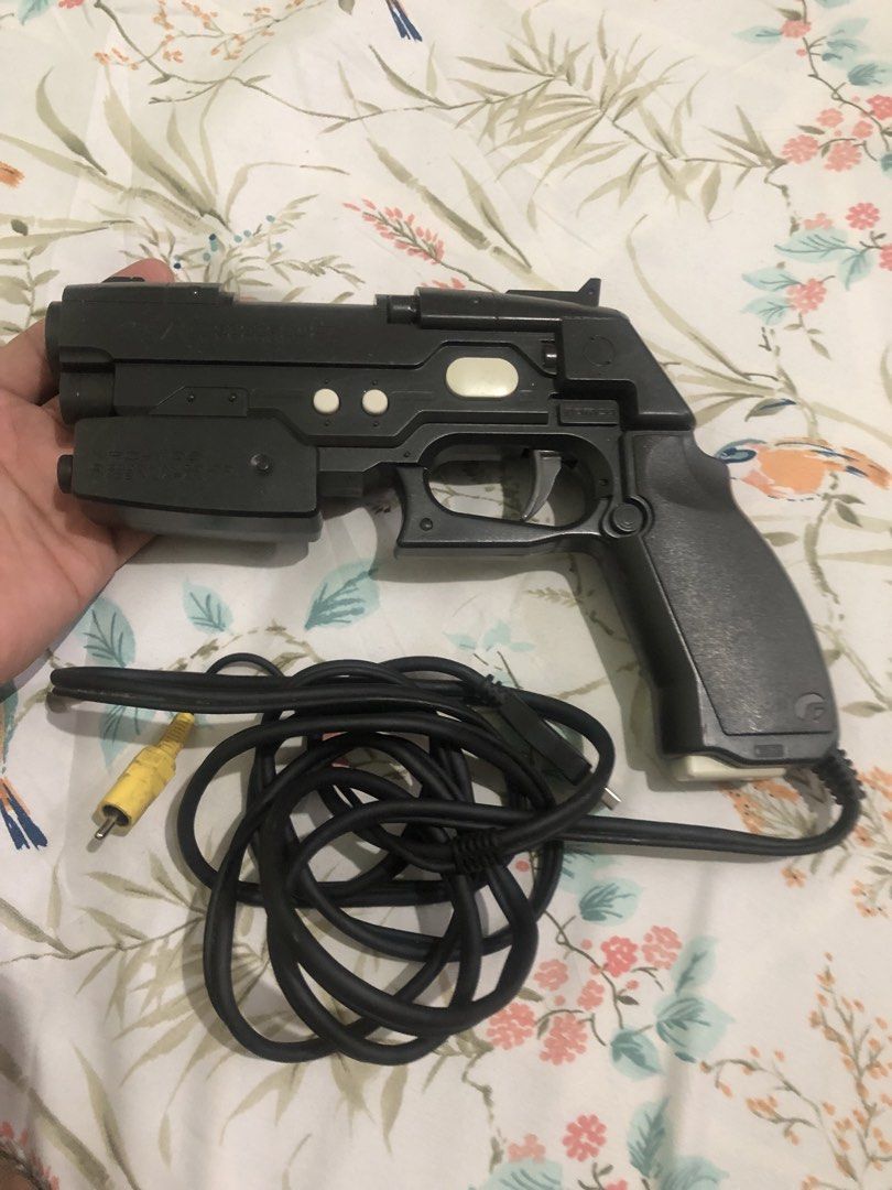 Namco GunCon 2 for Playstation 2 (Category: Controllers) located in Quezon City. Submitted by markgolveo (Listing ID 1461164257, Image 1). Description: Namco GunCon 2 for Playstation 2.