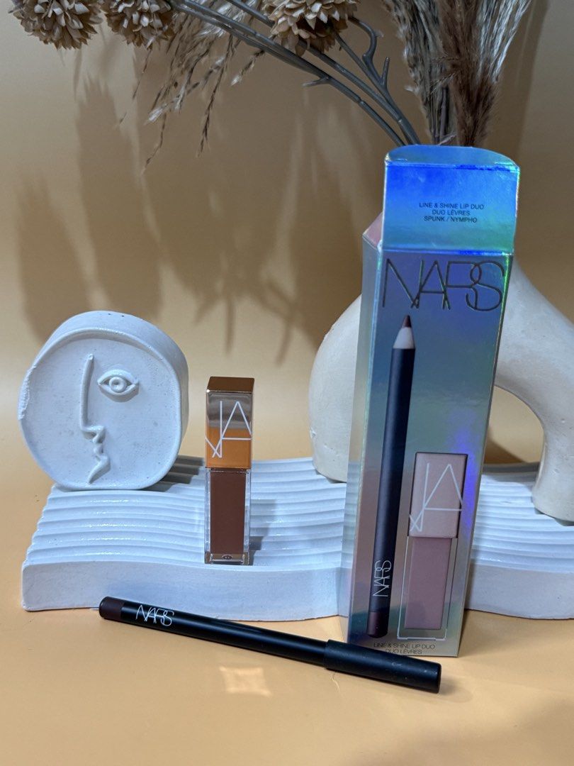 Nars Line and Lip Shine Duo (Category: Makeup) located in Taytay. Submitted by betterthanbare (Listing ID 1461130032, Image 1). Description: .