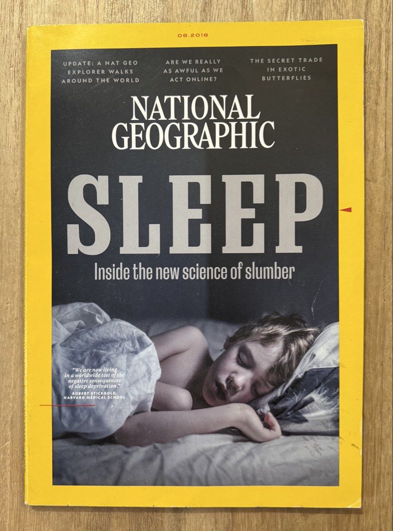 National Geographic Magazine - August 2018 Issue (Category: Magazines) located in San Pedro. Submitted by pageturner19 (Listing ID 1461144462, Image 1). Description: - August 2018 issue of National Geographic magazine - Cover story: The Science of Sleep - Additional articles on: Endangered Birds, Online Behavior, Exotic Butterflies - Ideal for readers interested in science and nature.