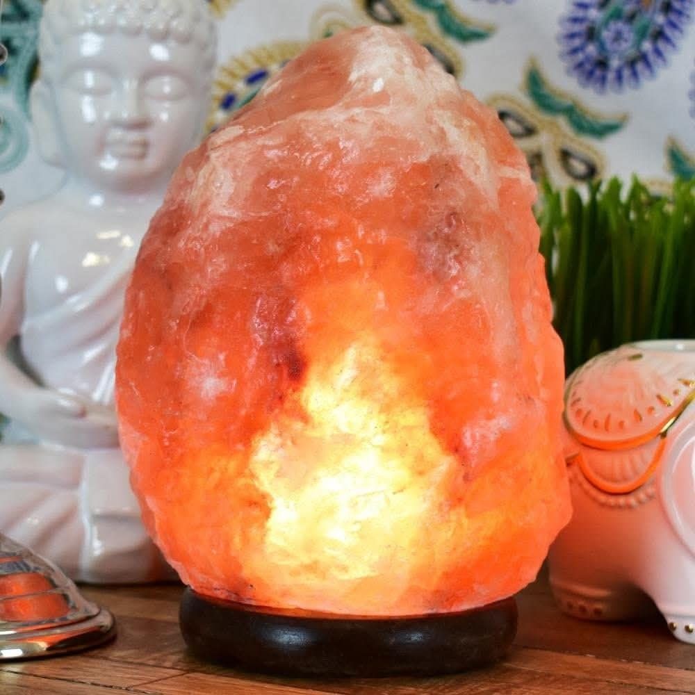 Natural Himalayan Rock Salt Lamp (Category: Other Home Decor) located in Manila. Submitted by kairos_luckyonlineshop (Listing ID 1461267422, Image 1). Description: .