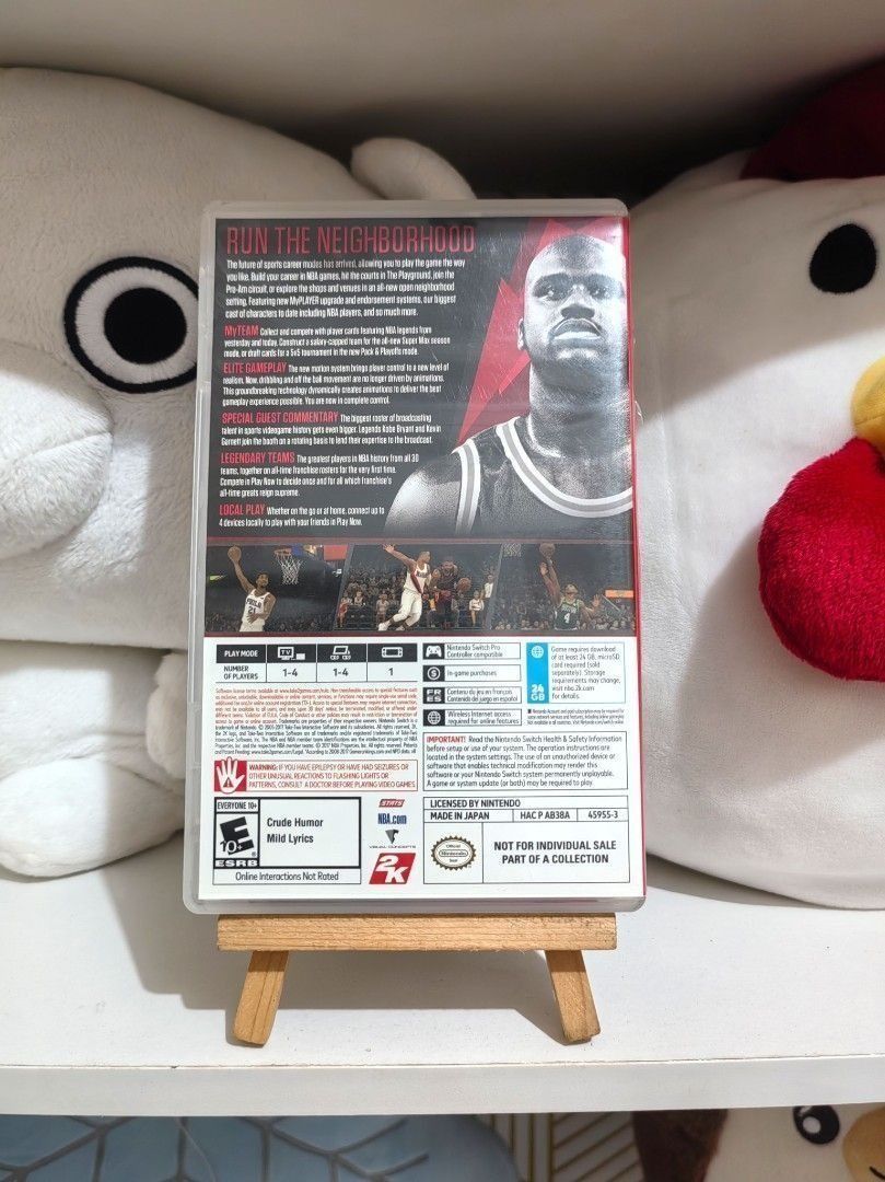 NBA 2K18 Legend Edition Nintendo Switch Game (Category: Nintendo) located in San Jose del Monte. Submitted by chimkenugets (Listing ID 1461186295, Image 2). Description: .