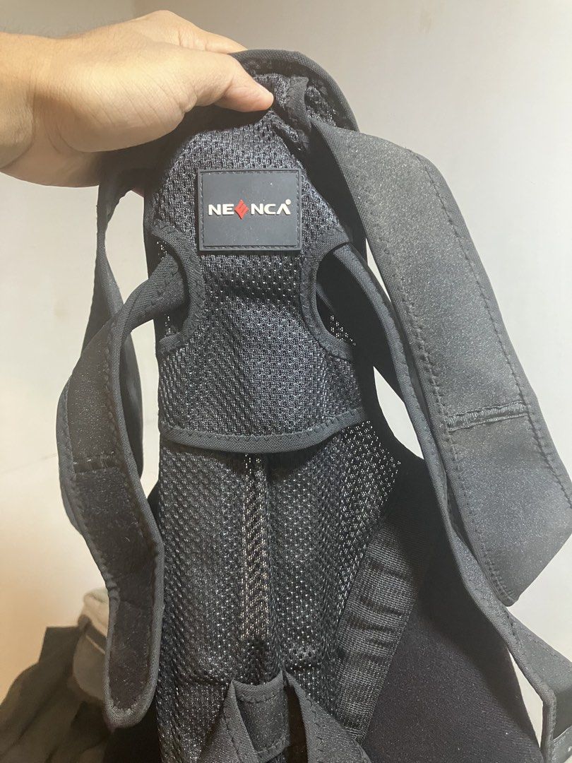NENCA Back Support Brace Posture Corrector (Category: Braces, Support & Protection) located in Quezon City. Submitted by ponpin (Listing ID 1461154520, Image 2). Description: - Adjustable back support brace - Improves posture - Breathable mesh material - Adjustable straps for a custom fit - Suitable for everyday wear and activities - Get better support for your back - size: small.