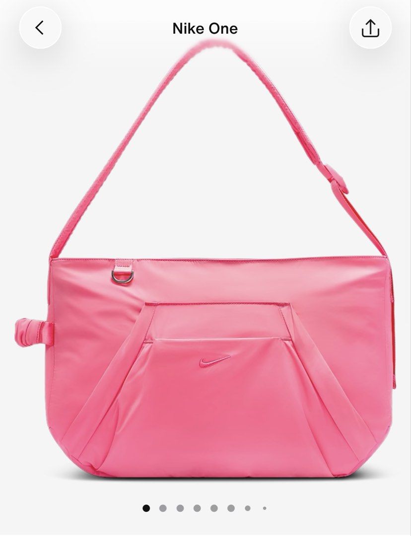 Nike One Tote Bag 25L Pink (Category: Tote Bags) located in Malabon City. Submitted by jimmmys.stuff (Listing ID 1461011459, Image 3). Description: - For Sale - Nike One Tote Bag 25L Pink Perfect for travel Pink - P2,800 (SRP P5,295) Brand New & Original Location: South Caloocan/Malabon/Quezon City.