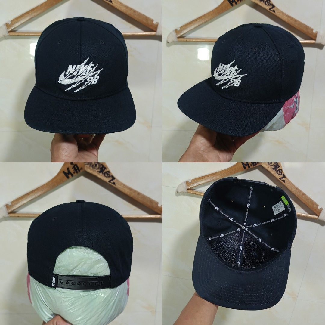 nike sb snapback (Category: Caps & Hats) located in Talisay. Submitted by burdagz13 (Listing ID 1461246706, Image 1). Description: condition: good as new colorrate: 10-10 issue: bali brim (d halata /unnoticable) 💸 First pay basis only 🚀 J&T shipping nationwide (doortodoor).