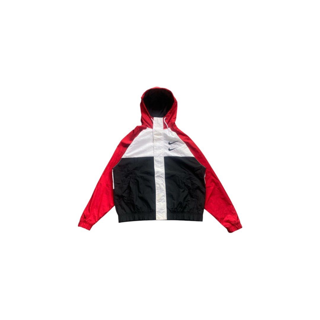 Nike Swoosh International Windbreaker Jacket (Category: Coats, Jackets and Outerwear) located in Rizal. Submitted by various.stuff (Listing ID 1461254217, Image 1). Description: Item: Nike Swoosh International Windbreaker Jacket Dimes: 25 x 28 Condition: Very Good Color rate: 9/10 Issue: see pics .