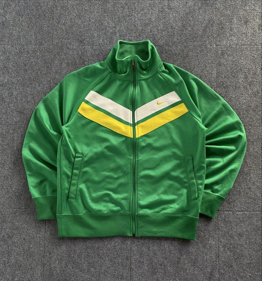 Nike trackjacket (Category: Coats, Jackets and Outerwear) located in Manila. Submitted by j4y_thrift (Listing ID 1461176682, Image 1). Description: Note: Color may due to lightning conditions please please manage your expectations since item are used.
