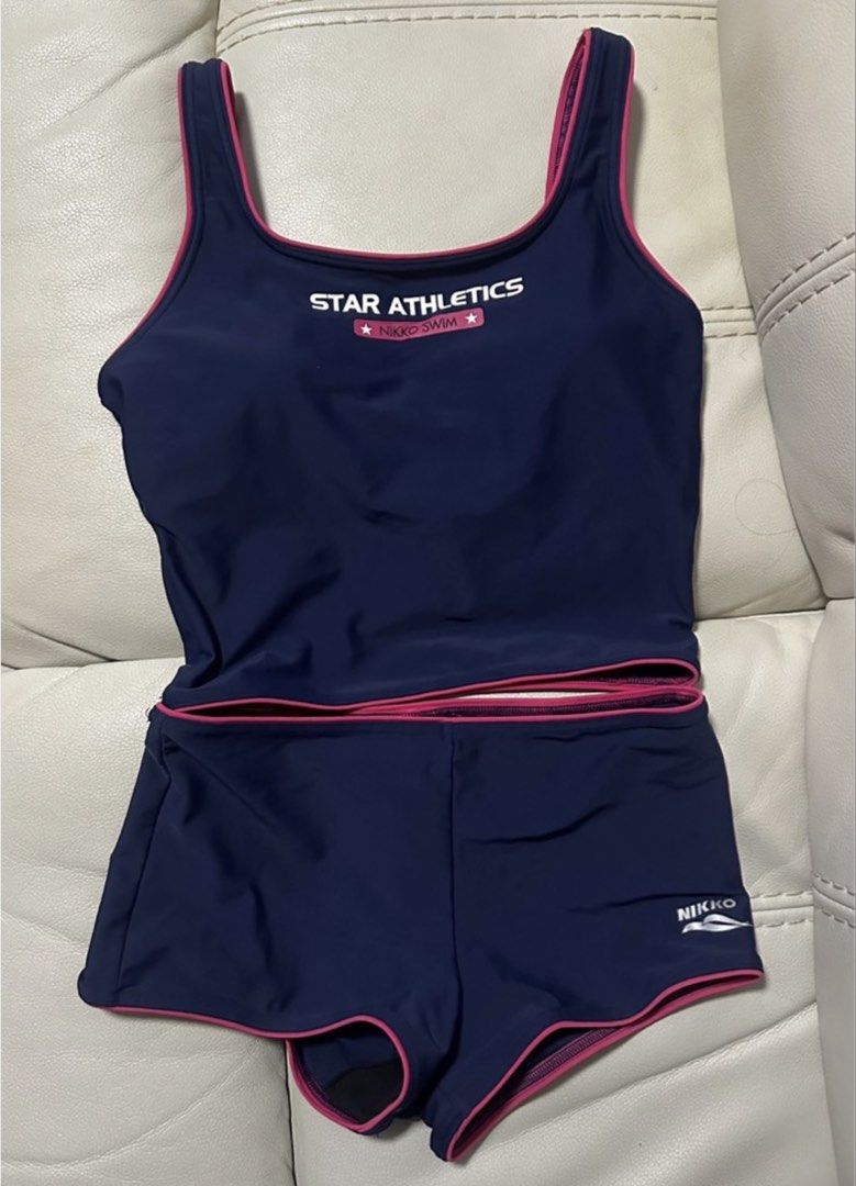 NIKKO swim set泳衣套裝👙 （分類：泳衣）位於 Hong Kong。 由 superrichstore 提交（商品編號 1461320127，圖片 1）。簡介： 💁🏻‍♀️不面交,議價不回 📭平郵$15 📦SF到付 📱Alipayhk 。