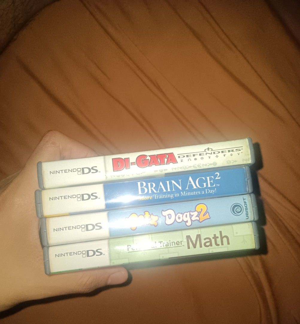 Nintendo Ds Bundle (Category: Nintendo) located in Manila. Submitted by sellnd190__267 (Listing ID 1461120885, Image 2). Description: Working and in pristine condition Complete with manuals Negotiable if sure buyer Buyer shoulders shipping cost Can meetup anywhere in Mandaluyong City or with an lrt or mrt station .