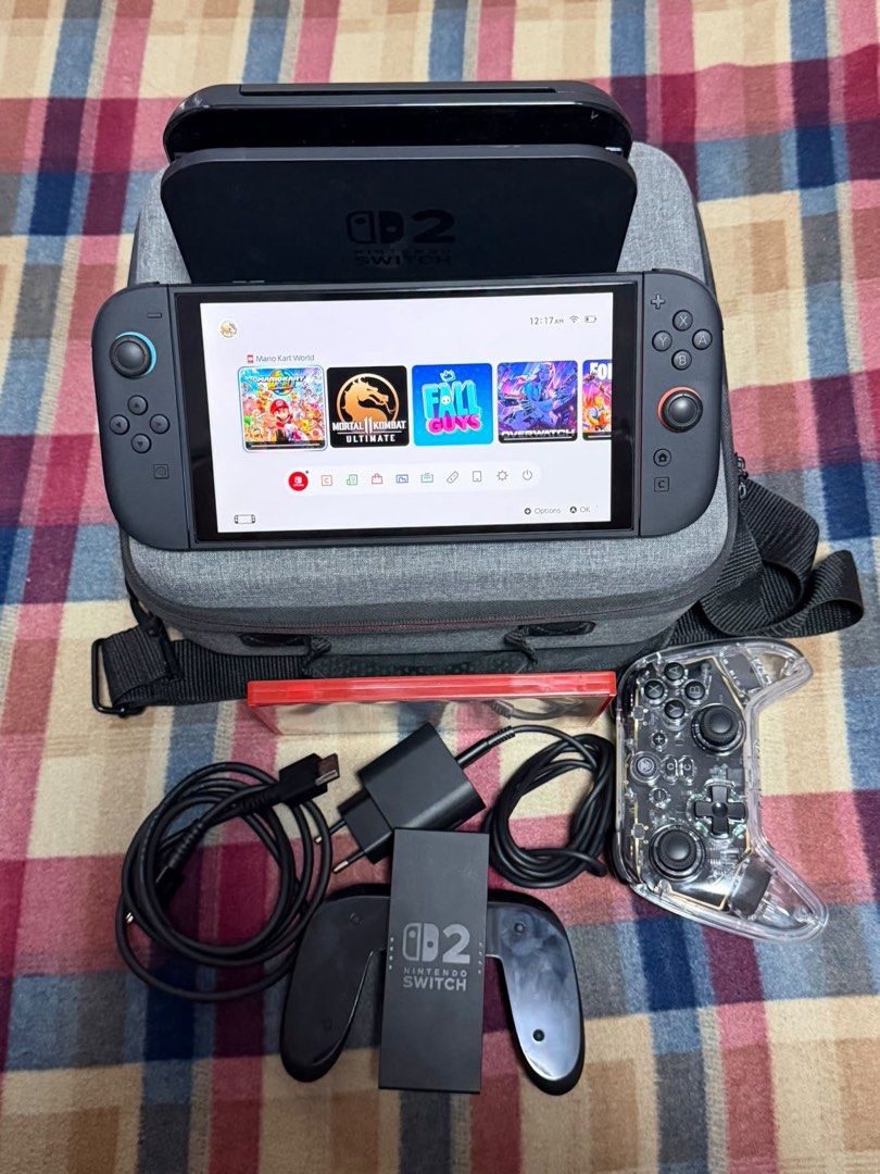 Nintendo Switch 2 (Category: Nintendo) located in Manila. Submitted by mystichorse.ab180d (Listing ID 1461246047, Image 2). Description: RUSH SALE: Nintendo Switch 2 🎮 💰 ₱37,800 • Bought August 8 at DataBlitz • Used only 3x • With Mario Kart • With original receipt • Complete with box • Includes Snakebyte Controller, compatible with Switch 2 • In good condition • Selling because I’m more into PC games 📍 QC area 🤝 Meet-up available 🛵 Can do L
