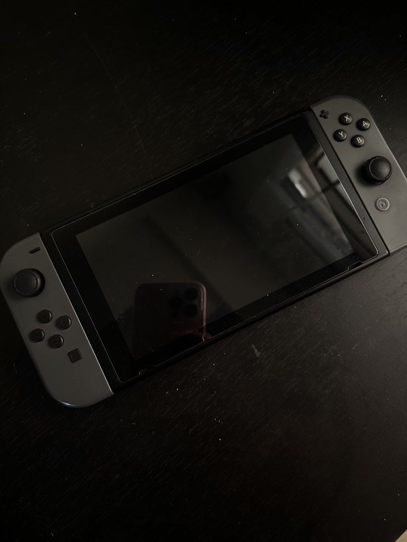 Nintendo Switch Console - Gray Joy-Cons (Category: Nintendo) located in Quezon City. Submitted by ak.stt (Listing ID 1461155100, Image 2). Description: - Nintendo Switch Console V1 - With Sd card included -Issue: Right Joy-Con needs to detach and attach frequently because sometimes its not working -Bought in USA RFS: not using it anymore ⛔️Lowballers will not be entertained‼️ I also have games i can sell: -Just Dance 2018 /2019 -Mario Cart -Super
