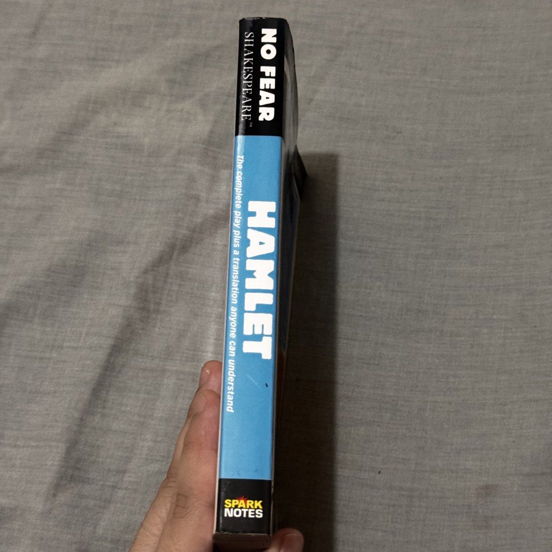 No Fear Shakespeare | Hamlet (Category: Storybooks) located in Manila. Submitted by andravictorio (Listing ID 1461170150, Image 3). Description: Hamlet in both the original text and modern translation..