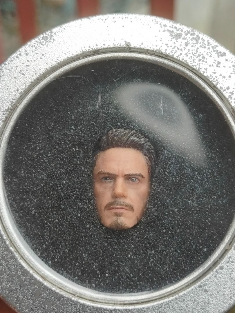 NOTA 1/12 Marvel Legends Tony Stark custom head (Category: Figurines & Statues) located in Manila. Submitted by sug0it0ys (Listing ID 1461160065, Image 1). Description: *Kindly read before messaging offers. Click on the ad to see full details. No Trades ❌ Pass on Low offers ❌ No Long Reservations ❌ ================= NOTA 1/12 Marvel Legends Tony Stark custom head *September 2019 release *AS IS *WYSIWYG What You See Is What You Get *ISSUE: - Tin c