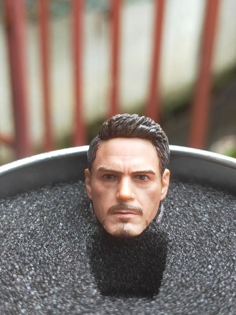 NOTA 1/12 Marvel Legends Tony Stark custom head (Category: Figurines & Statues) located in Manila. Submitted by sug0it0ys (Listing ID 1461160065, Image 3). Description: *Kindly read before messaging offers. Click on the ad to see full details. No Trades ❌ Pass on Low offers ❌ No Long Reservations ❌ ================= NOTA 1/12 Marvel Legends Tony Stark custom head *September 2019 release *AS IS *WYSIWYG What You See Is What You Get *ISSUE: - Tin c