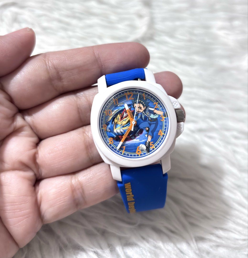 Octopus Beyblade Watch (Category: Women's Watches) located in Paranaque City. Submitted by dalle_closet (Listing ID 1461143870, Image 1). Description: working well with battery na.