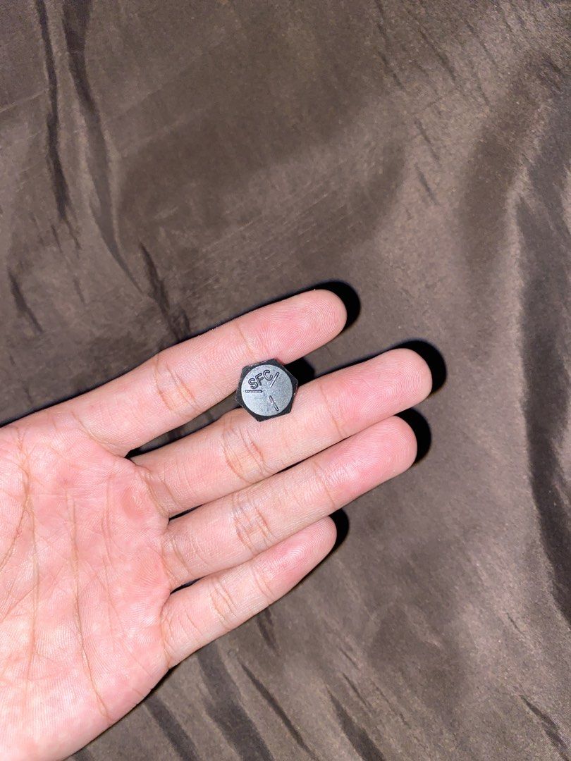 OFC Bolt Hex Head Bolt (Category: Announcements) located in Manila. Submitted by w1seman (Listing ID 1461204328, Image 2). Description: - Hex head bolt with OFC marking - Standard bolt, versatile for various applications - Sold as is, please check photos for condition.