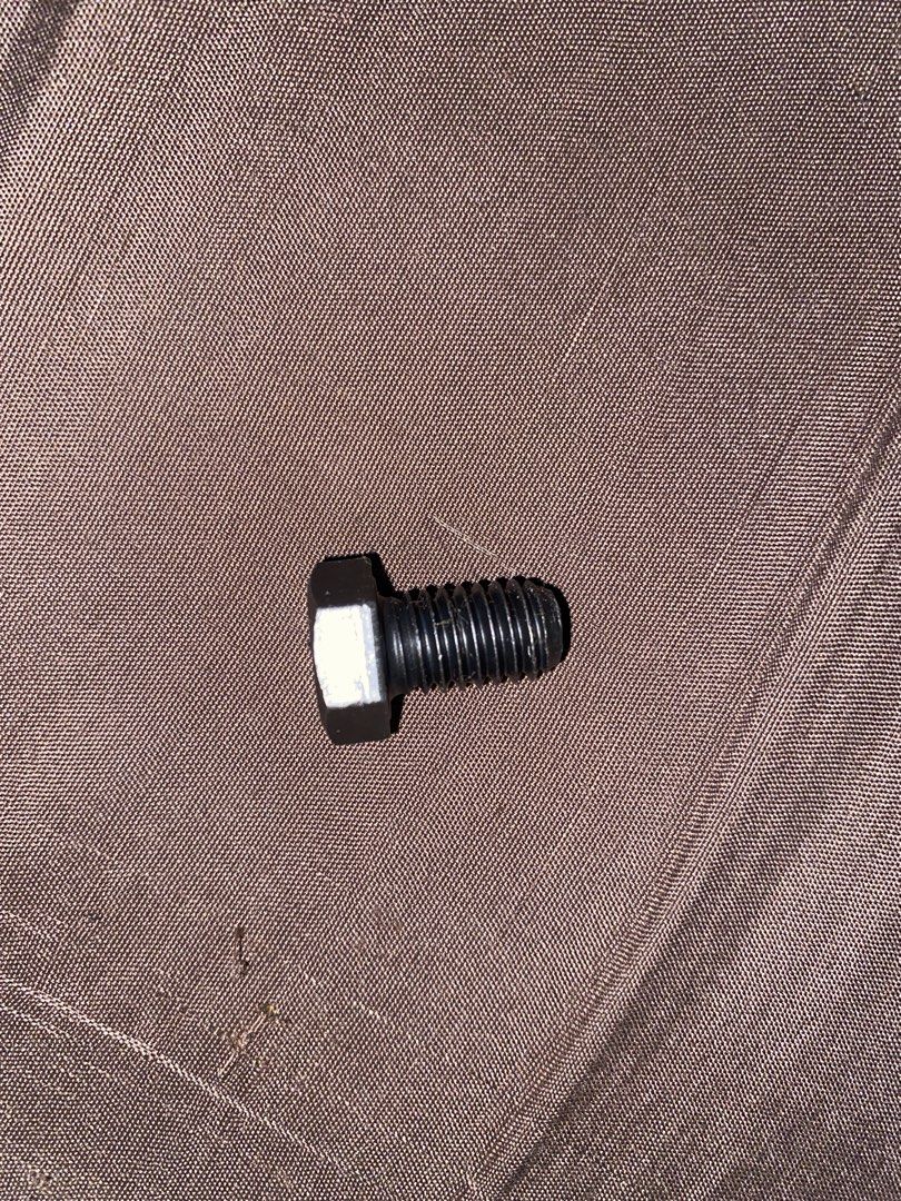 OFC Bolt Hex Head Bolt (Category: Announcements) located in Manila. Submitted by w1seman (Listing ID 1461204328, Image 1). Description: - Hex head bolt with OFC marking - Standard bolt, versatile for various applications - Sold as is, please check photos for condition.