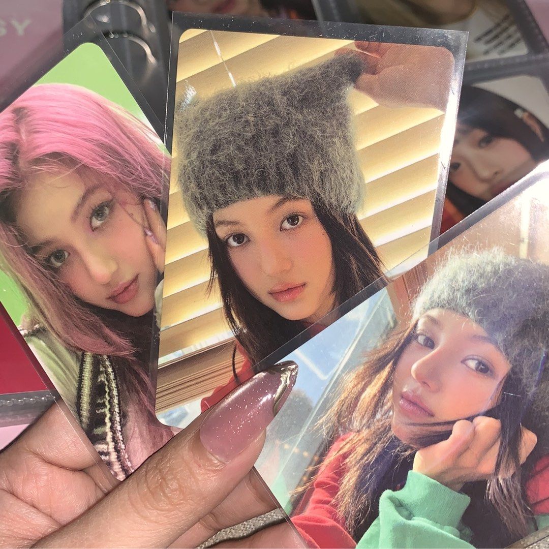 Official New jeans photocards Danielle (Category: K-Wave Merchandise) located in Manila. Submitted by maggy.bear (Listing ID 1461301406, Image 2). Description: Set for P95 only 🎀 rfs: decluttering - x sensi - dm if interested - can provide more photos 📍Mandaluyong City 📦 J&T or Lalamove.