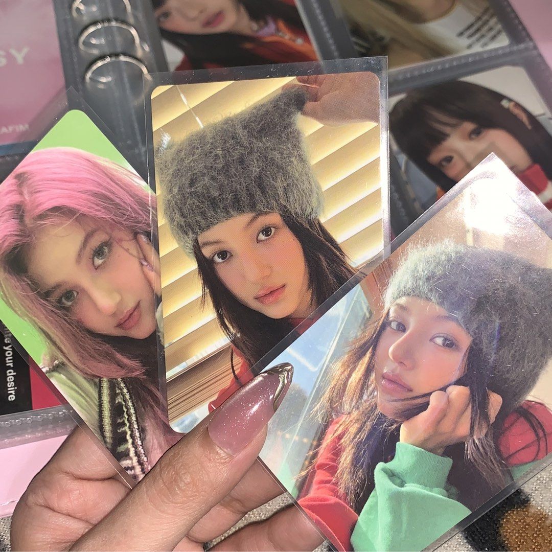 Official New jeans photocards Danielle (Category: K-Wave Merchandise) located in Manila. Submitted by maggy.bear (Listing ID 1461301406, Image 1). Description: Set for P95 only 🎀 rfs: decluttering - x sensi - dm if interested - can provide more photos 📍Mandaluyong City 📦 J&T or Lalamove.