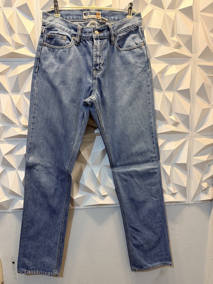Old Navy Boot-Cut Jeans - Blue Denim (Category: Jeans) located in Makati City. Submitted by ziagabrielle (Listing ID 1461121866, Image 1). Description: - Classic blue denim jeans from Old Navy - Boot-cut style - Made from 100% cotton - Regular fit, size 8 - Great for everyday wear - Simple and versatile -W28L41.