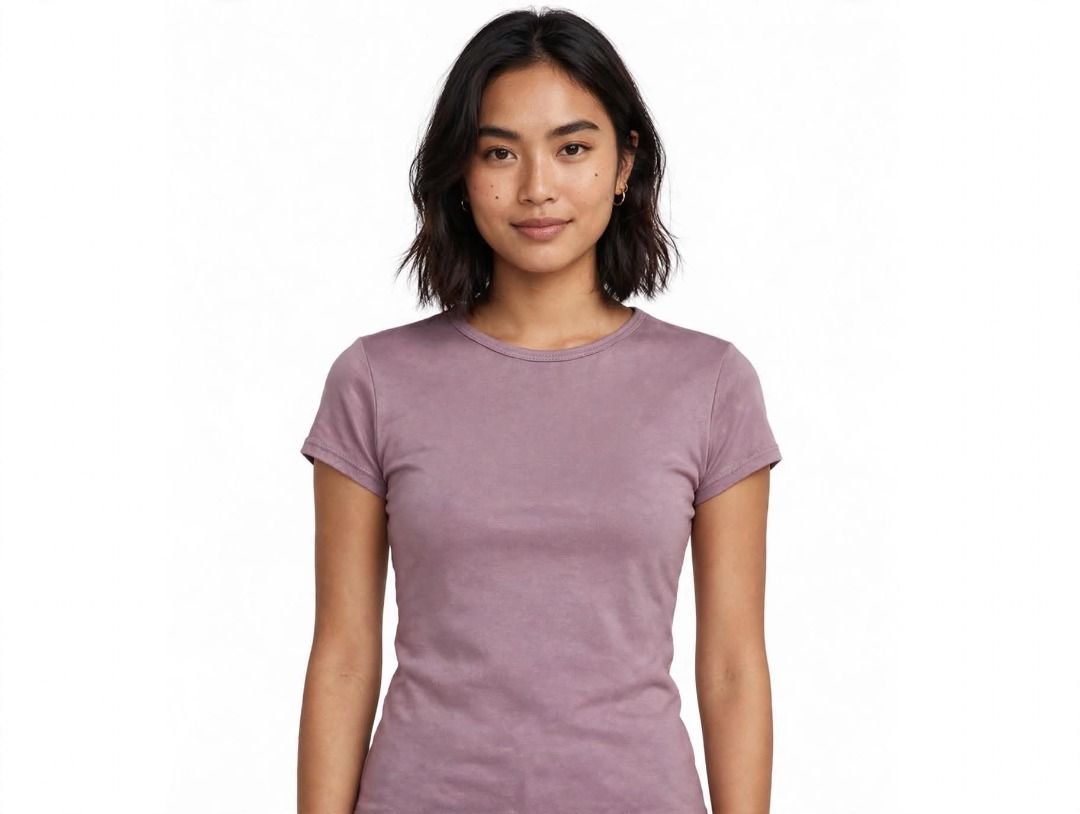 Old Rose Fitted Top#88 (Category: Shirts) located in Caloocan City. Submitted by outfitloop (Listing ID 1461194152, Image 1). Description: - Great for layering or wearing on its own - Made with soft fabric - Comfortable and good fit IMPORTANT: • 1st photo is an AI styling/model preview for reference on how the item may look when worn. • Please refer to the actual photos for the item’s true appearance and condition. • Color may slightly vary due t