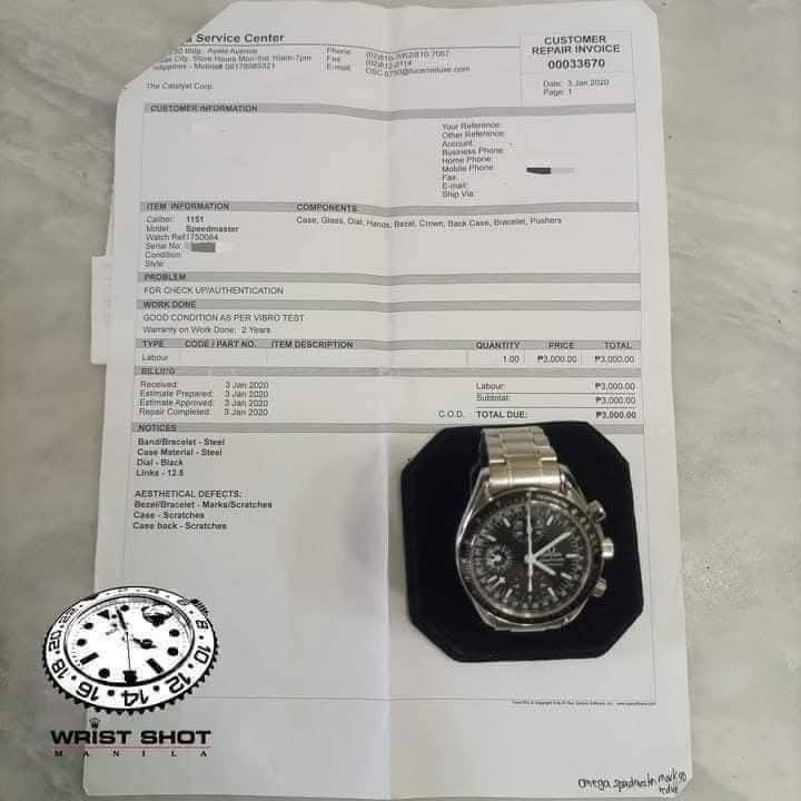 Omega Speedmaster MK40 Day Date (Category: Men's Watches) located in Quezon City. Submitted by wristshotmanila (Listing ID 1461268623, Image 2). Description: Omega Speedmaster MK40 Day Date 148,500 pesos Collectors piece Reference: 3520.50.00 Rating: 9/10 Crystal: sapphire MK 40 Cosmos Movement: automatic collectors piece Watch with Omega service center authentication No box No card Case: 39mm reduced Year: 2003 (approximation) Bracelet: 7.5 inch