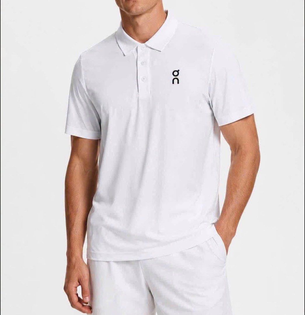 On Cloud Polo Shirt Original (Category: Tshirts & Polo Shirts ) located in Manila. Submitted by actd_luxury (Listing ID 1461189341, Image 1). Description: Cotton Polyester Material* S: 19x26 M: 20x27 L: 21x28 Xl: 22x29.