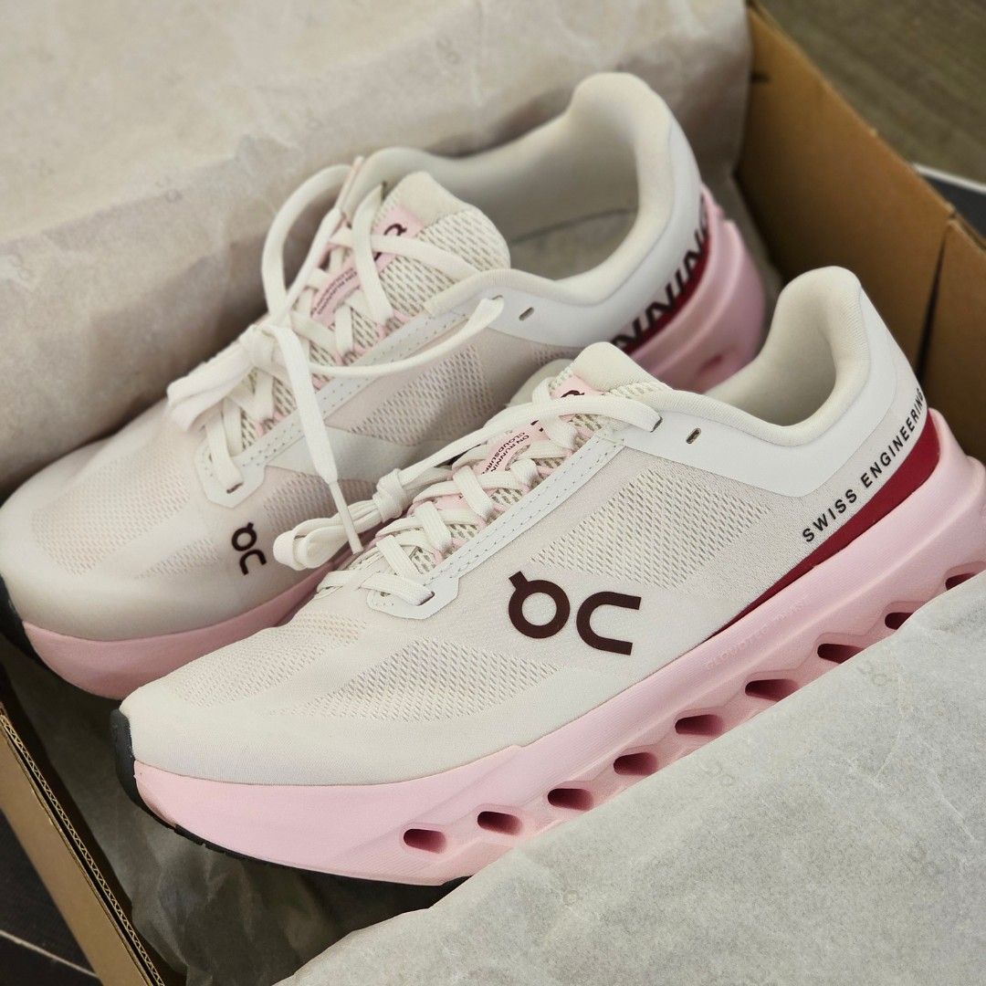 ON Cloudsurfer Next Peony Ivory (Category: Sneakers) located in Tagaytay City. Submitted by unboxd.it (Listing ID 1461304149, Image 3). Description: unboxd.it ARCHIVED SALE 📦 Cloudsurfer Next Peony Ivory Sizes: 7 US W | 24 cm Complete with OG box P8,000 ONLY — FIRM NO RESERVATIONS. FIRST TO PAY GETS IT. 💰.