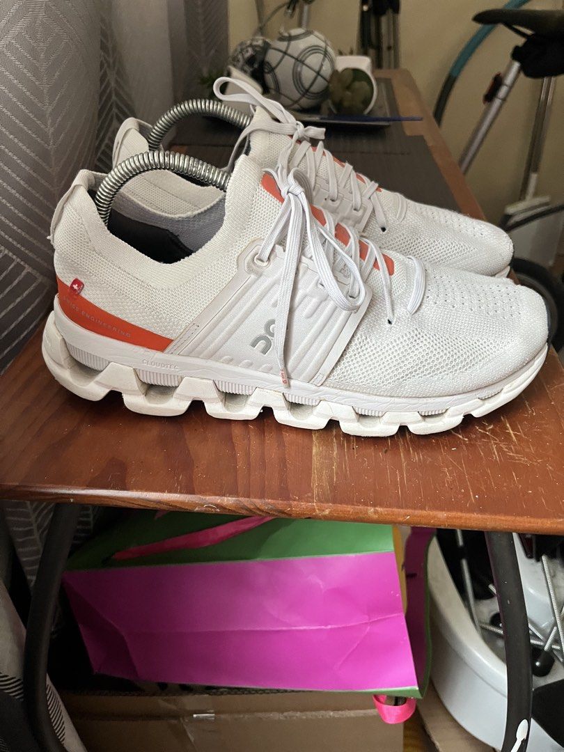 On Cloudswift Running (Category: Sneakers) located in Las Pinas. Submitted by deepsouthe (Listing ID 1461210770, Image 2). Description: On Cloudswift Running M9,8.5uk, 42.5eu, 27cm Well used yet in vg cond Php3999 plus sf Sicliner tears (all patched-up) Sole drags Legit pair Las Pinas area.