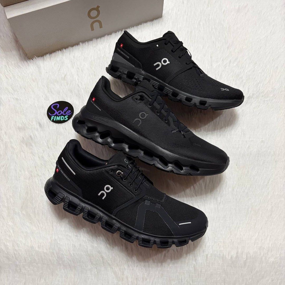 On Running Cloud x4 Black Eclipse/ Cloudtilt Black Eclipse/ Cloud 6 All Black (Category: Sneakers) located in Manila. Submitted by solefindsphilippines (Listing ID 1461296237, Image 2). Description: On Running Cloud x4 Black Eclipse/ Cloudtilt Black Eclipse/ Cloud 6 All Black Available Sizes: 7/ 7.5/ 8/ 8.5/ 9/ 9.5/ 10/ 10.5/ 11/ 11.5/ 12/ 12.5/ 13 Men’s 5/ 5.5/ 6/ 6.5/ 7/ 7.5/ 8/ 8.5/ 9/ 9.5/ 10 Women’s Price: Cloud X4 - 6,999 to 7,499 only Clou