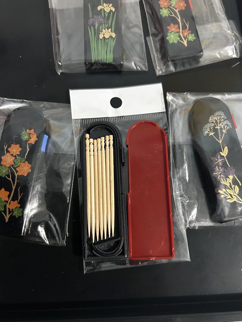 On the Go Toothpick Holder/Dispenser (Category: Travel Essentials & Accessories) located in Imus. Submitted by swiftfire_39c538 (Listing ID 1461191992, Image 3). Description: Portable Toothpick holder/ dispenser with Japanese theme design.