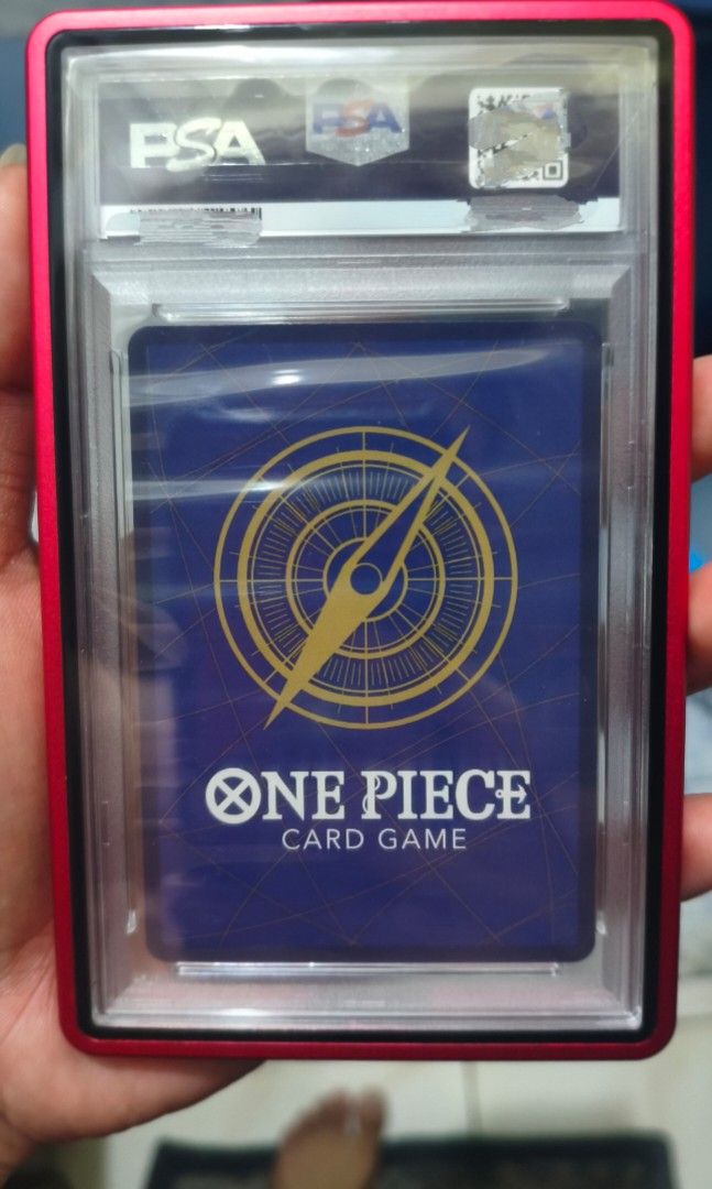 One Piece Monkey D. Luffy JP PSA 10 Gem MT Card (Category: Graded Singles) located in Caloocan City. Submitted by drian_00 (Listing ID 1461290159, Image 2). Description: - 2024 One Piece JP Monkey D. Luffy Card - Graded PSA 10 Gem Mint - PCC One Piece Day '24 Version - Comes in a protective case - Rare and highly collectible item.