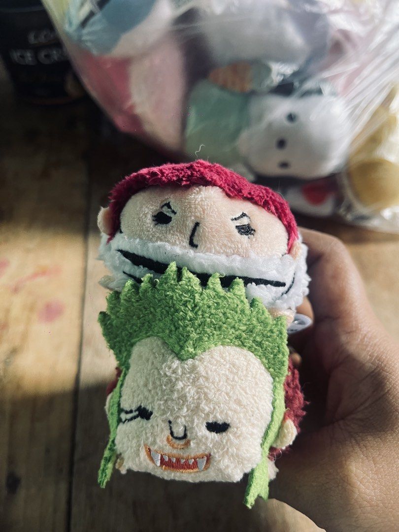 One Piece Tsum Tsum Plushies (Category: Plushies & Soft Toys) located in Muntinlupa City. Submitted by joanofarc1013 (Listing ID 1461125342, Image 1). Description: - Officially licensed One Piece merchandise. - Features the popular stackable Tsum Tsum design. - Adorably cute and perfect for any One Piece fan's collection. - Comes with original tags attached. - Sold as a complete set..