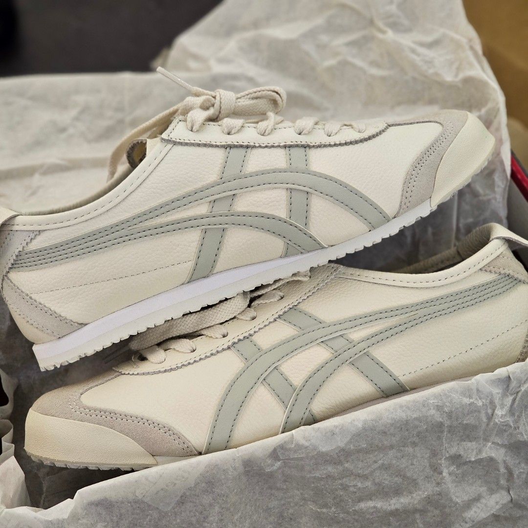 Onitsuka Mexico 66 Cream Light Sage (Category: Sneakers) located in Tagaytay City. Submitted by unboxd.it (Listing ID 1461309120, Image 1). Description: unboxd.it ARCHIVE SALE 📦 Onitsuka Mexico 66 Cream Light Sage Sizes: 7 US W | 24 cm 7.5 US W | 24 cm Complete with OG box P7,500 ONLY — FIRM NO RESERVATIONS. FIRST TO PAY GETS IT. 💰.
