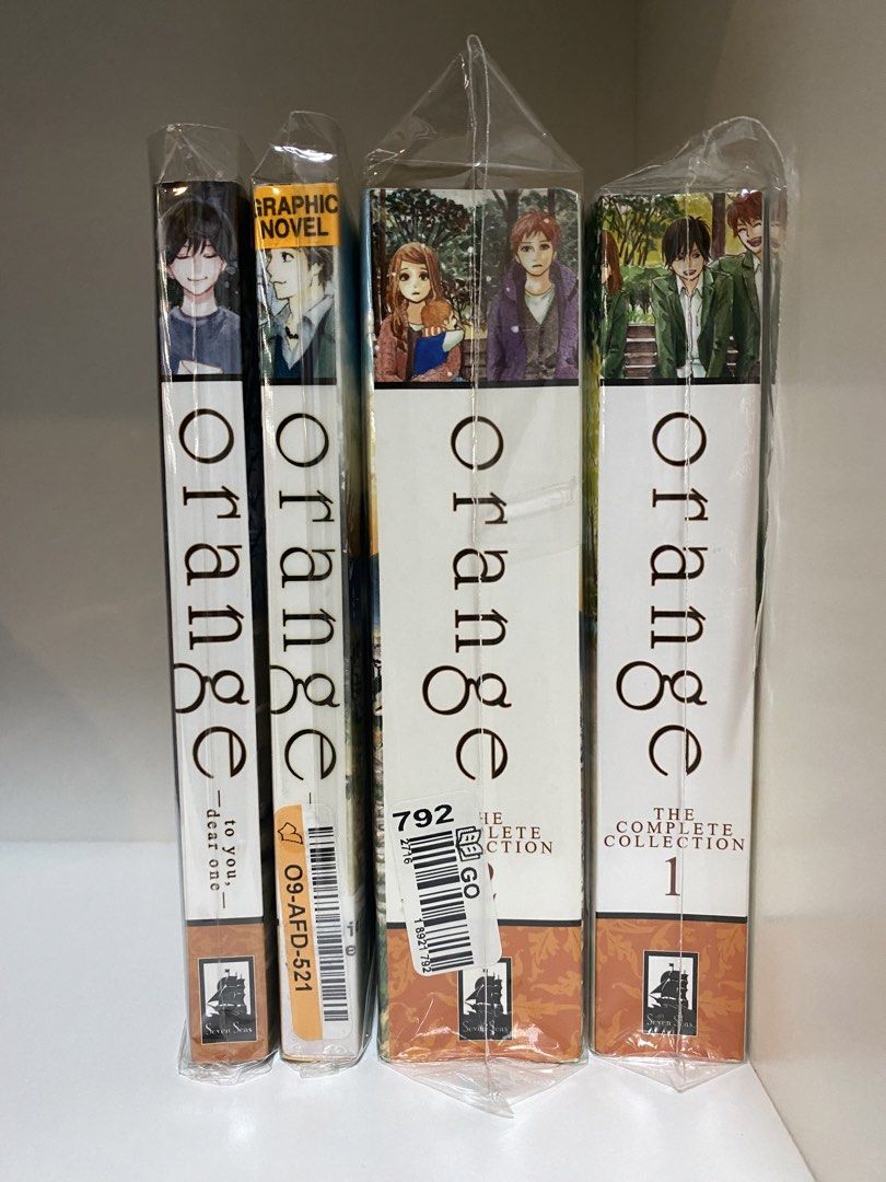Orange Manga Complete set (Category: Comics & Manga) located in Bulacan. Submitted by beeucarat05 (Listing ID 1461122127, Image 1). Description: - see pics for book condition - Last price - onhand.