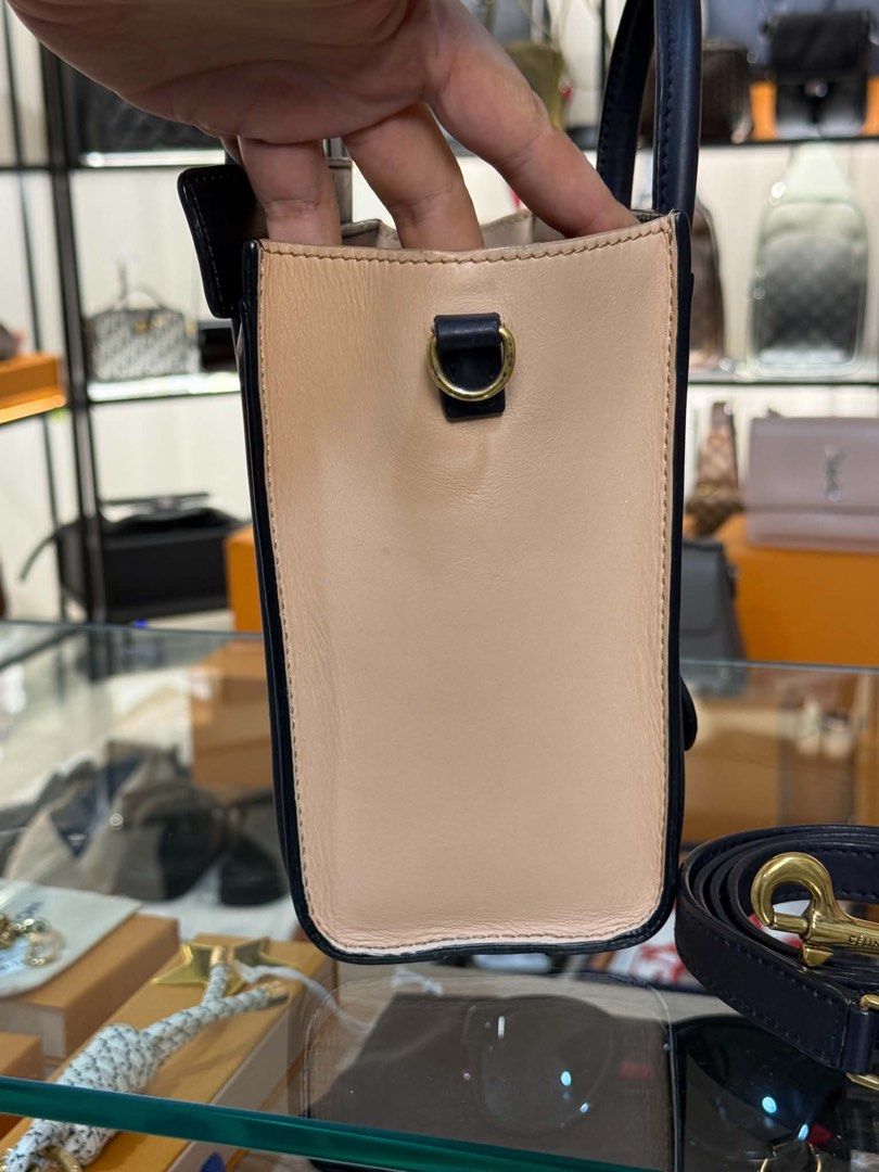 Original Celine Nano Leather Bag (Category: Luxury Bags & Wallets) located in Cavite. Submitted by authenticbagshavenbyvalg (Listing ID 1461195544, Image 3). Description: 💯 Guaranteed Original very good condition no major issue.