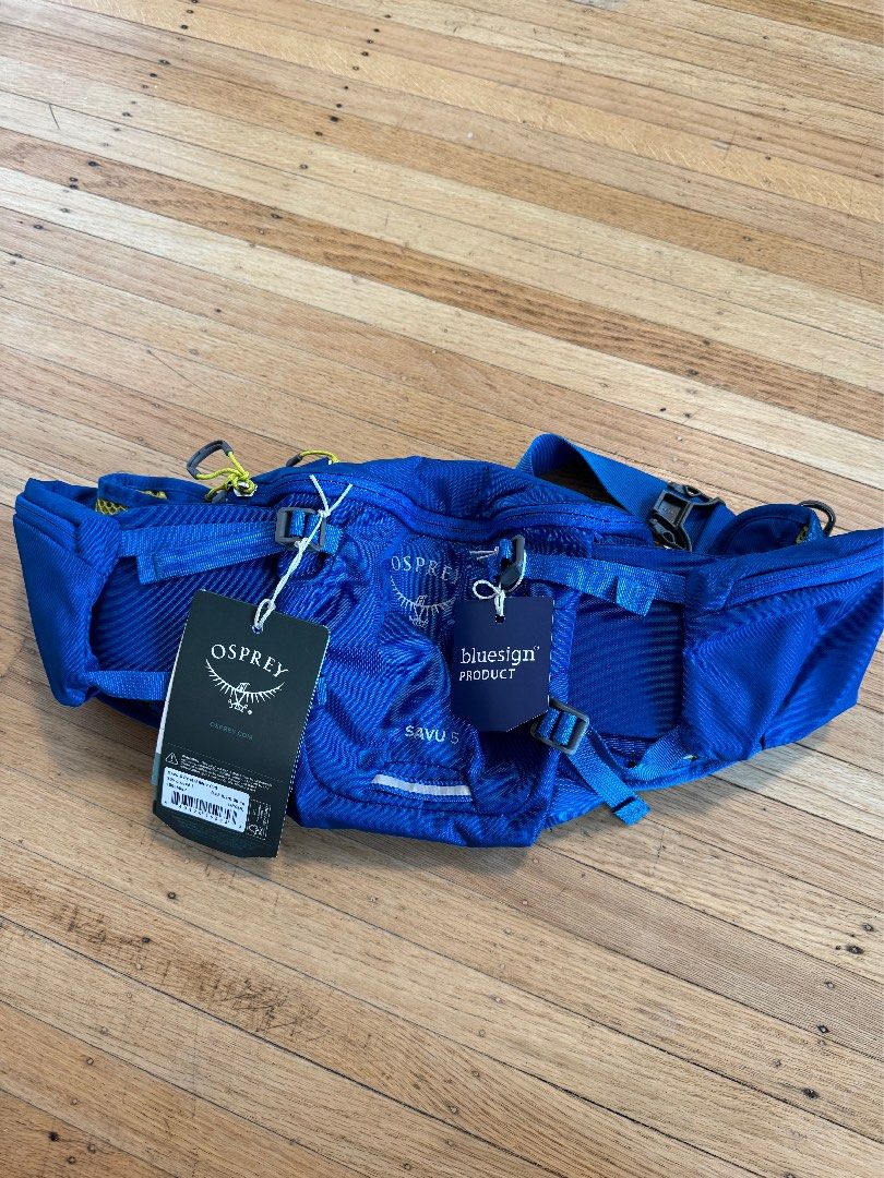 Ospray Savu 5 Biking Hydration Lumbar Pack (Category: Bicycles) located in Pasig City. Submitted by canadianlootstuts (Listing ID 1461140688, Image 1). Description: Brand new in plastic. Never been use. Available end of September. ✈️ 5 Liter Capacity .