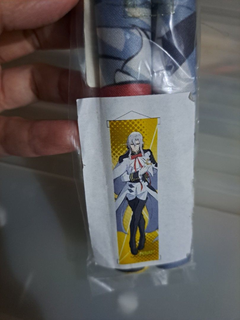 Owari no Seraph Ferid Bathory Wall scroll anime poster cloth (Category: Art & Prints) located in Caloocan City. Submitted by anime_manga_konbini (Listing ID 1461225106, Image 3). Description: ☆ Gcash / BDO / BPI ☆ Lalamove / Grab / J&T / Gogoexpress ☆ Ships from Caloocan. ☆ Payment first. Ship out after payment has been confirmed.