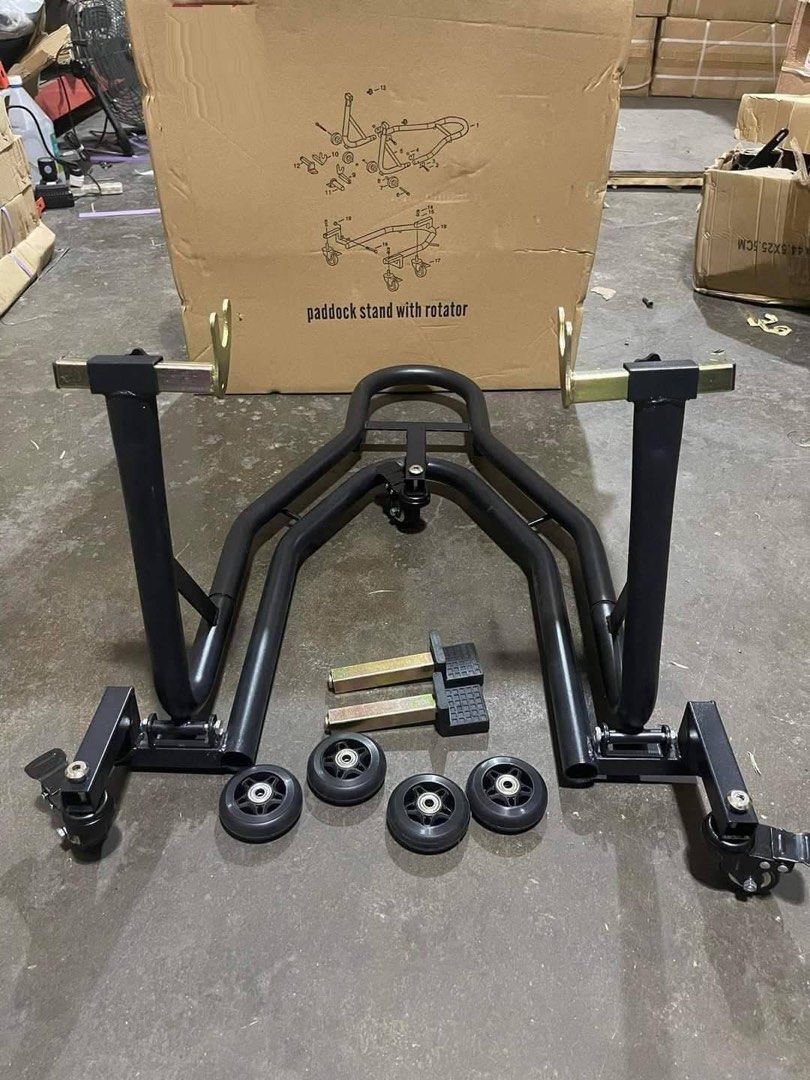 Paddock stand (Category: Other Motorcycles Parts and Accessories) located in Manila. Submitted by safecrystal-8c87 (Listing ID 1461174635, Image 2). Description: .