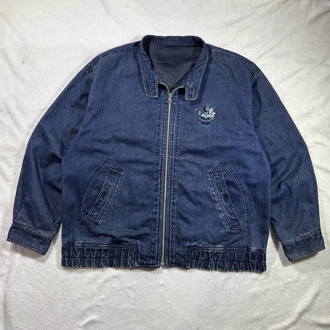 PAGELO Denim Jacket (Category: Coats, Jackets and Outerwear) located in Rizal. Submitted by secondhandgraham (Listing ID 1461317180, Image 3). Description: 26W 28.5L No issue Free sf.