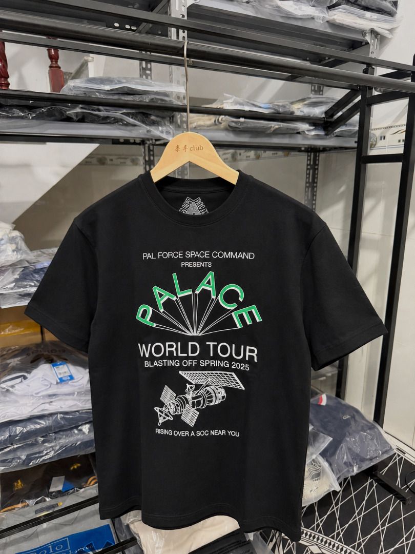 Palace World Tour T-Shirt (Category: Tshirts & Polo Shirts ) located in San Fernando. Submitted by fynder (Listing ID 1461161064, Image 1). Description: Palace World Tour T-Shirt 🔥 100% Auth Brand New 🔥 Available Sizes: S-XL 💬 DM for more Photos or Size Chart 📦 Fast processing (Air cargo freight) 💬 More drops daily on IG: @fynder1 🔒 Buyer protection through Carousell — shop with confidence .
