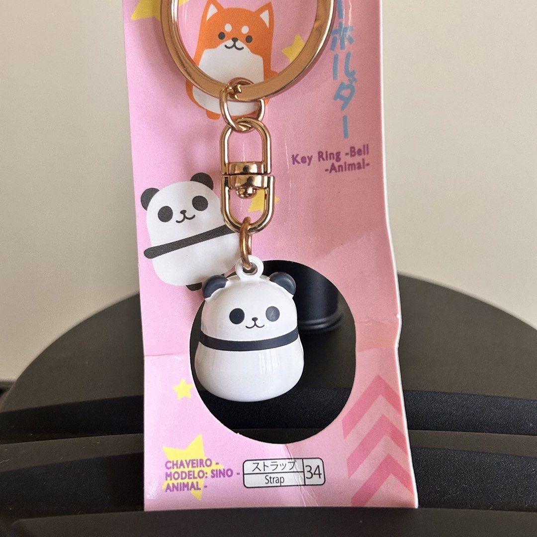 Panda Bell Keychain (Category: Character Goods) located in Batangas. Submitted by han.jpg (Listing ID 1461277010, Image 1). Description: - brand new from Japan - official - onhand, ready to ship - pay as you mine - MOP: gcash, maribank - MOD: J&T (54 sf within luzon) - location: batangas.