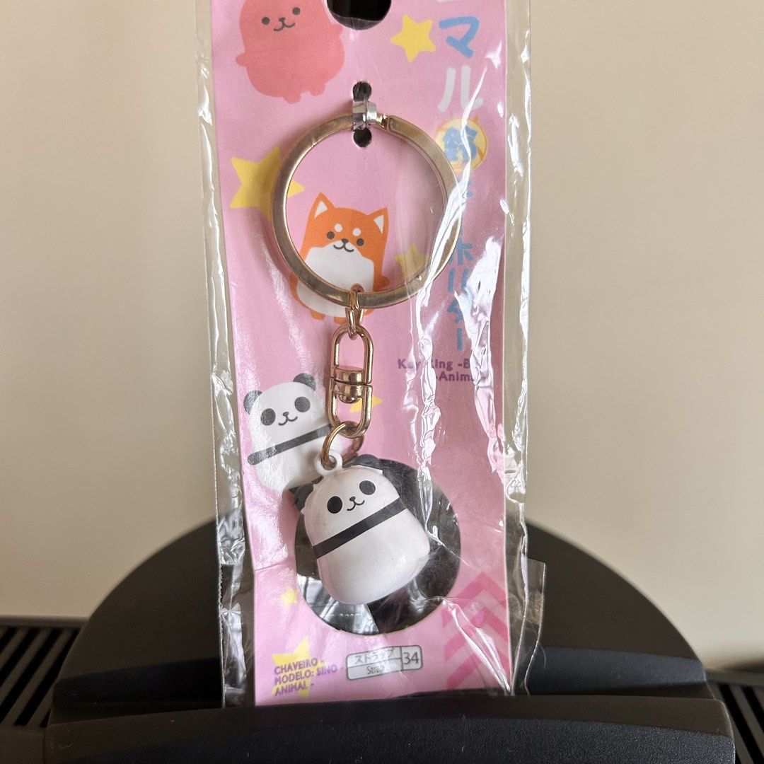 Panda Bell Keychain (Category: Character Goods) located in Batangas. Submitted by han.jpg (Listing ID 1461277010, Image 2). Description: - brand new from Japan - official - onhand, ready to ship - pay as you mine - MOP: gcash, maribank - MOD: J&T (54 sf within luzon) - location: batangas.