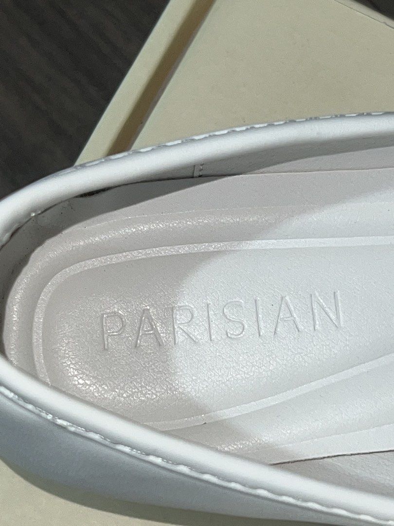 PARISIAN White Shoes Size 7 (Category: Flats & Sandals) located in Manila. Submitted by sofiayuuu161157 (Listing ID 1461248980, Image 2). Description: - White Shoes Parisian - Size 37 - Used twice for board exam .