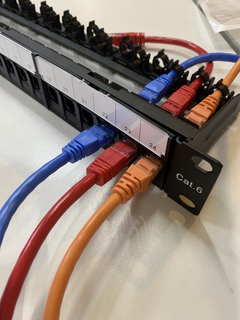 Patch Panel Cat6 24Port Inline | Coupler Type Rackmount (Category: Office & Business Technology) located in Manila. Submitted by happycloud_a8c484 (Listing ID 1461220420, Image 1). Description: Patch Panel Cat6 24Port Inline | Coupler Type Rackmount .